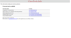 Desktop Screenshot of classtools.info